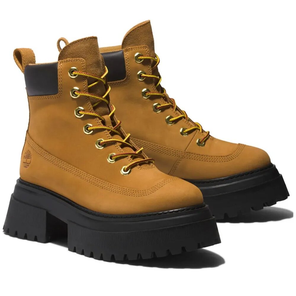 Timberland Sky Lace Up Platform Boots | Size 8.5 | Like New